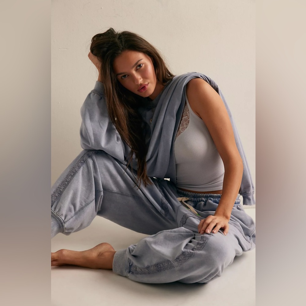 Free People Couch Club Joggers Pant Size: L - Picture 4 of 9